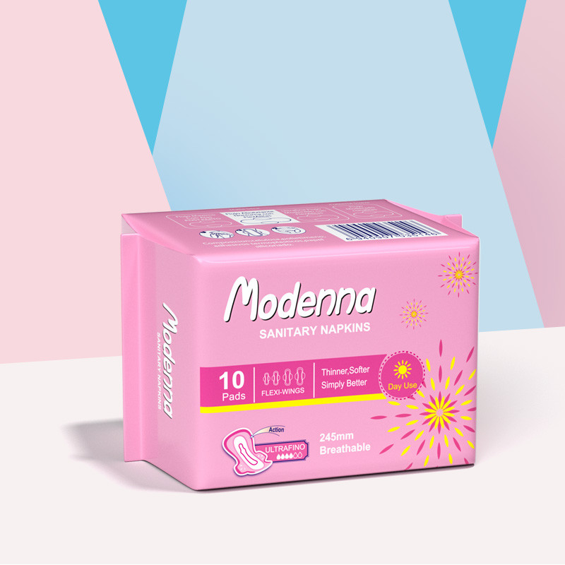 Menstrual Sanitary Napkin Panty Eco Friendly Breathable Cotton Napkins For Periods