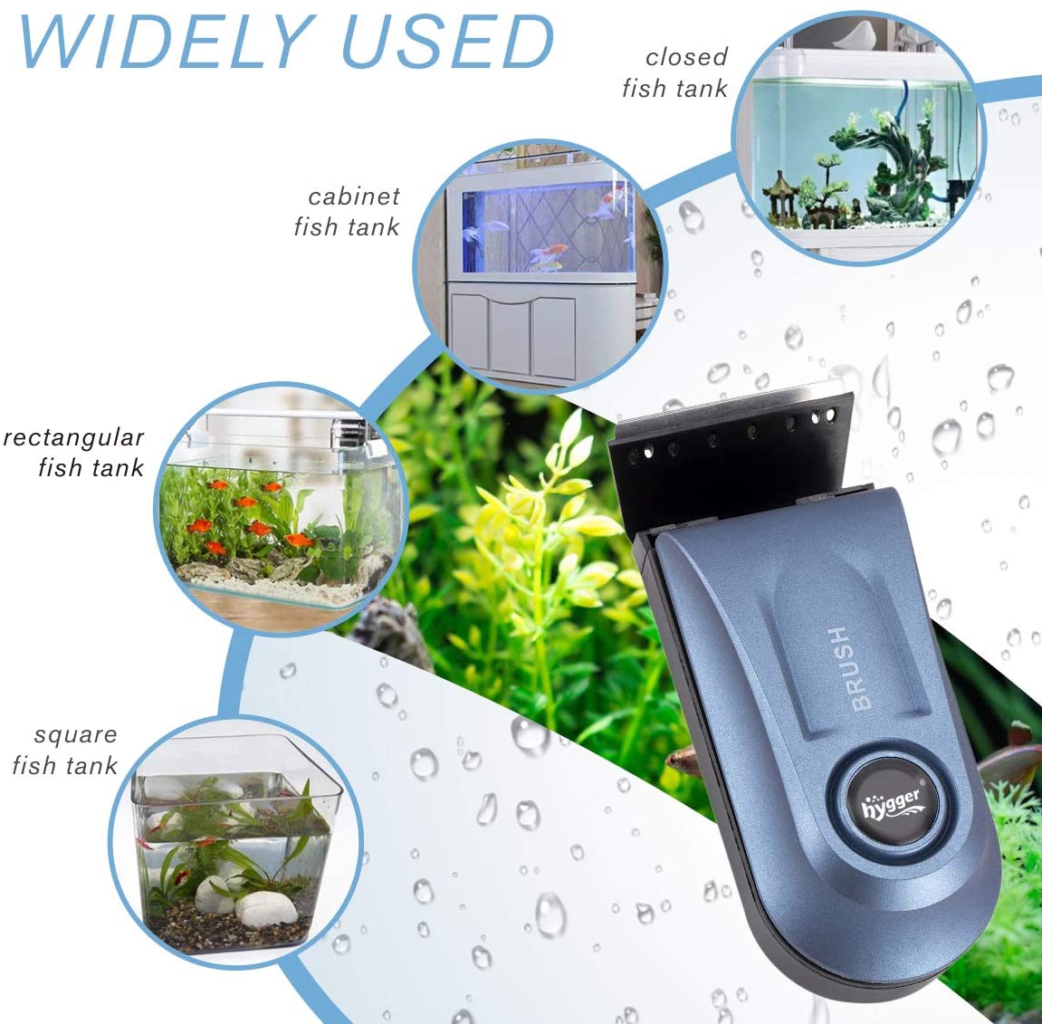 Magnetic Algae Scraper Aquarium Cleaning Tool