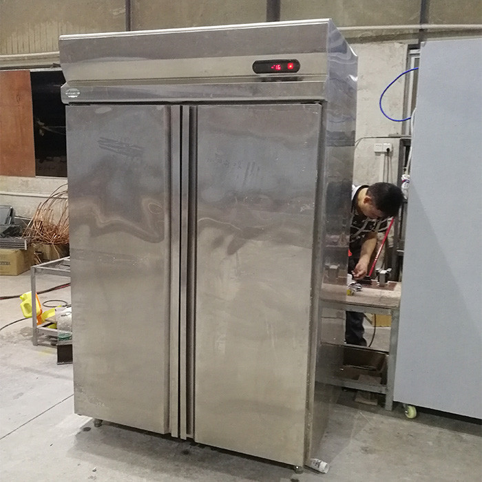 Yxfridge Double Door Stainless Steel Commercial Freezer