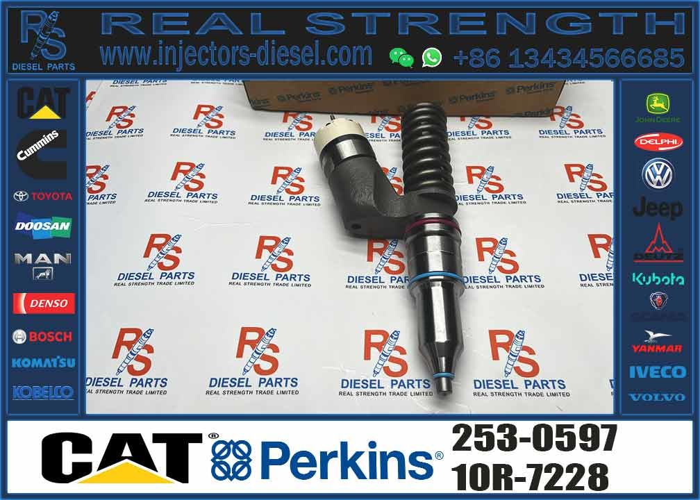 Common Rail Diesel Fuel Injector 253-0597 253-0616 291-5911 10R-9787 211-3026 276-8307 1OR-0724 1OR-9787
