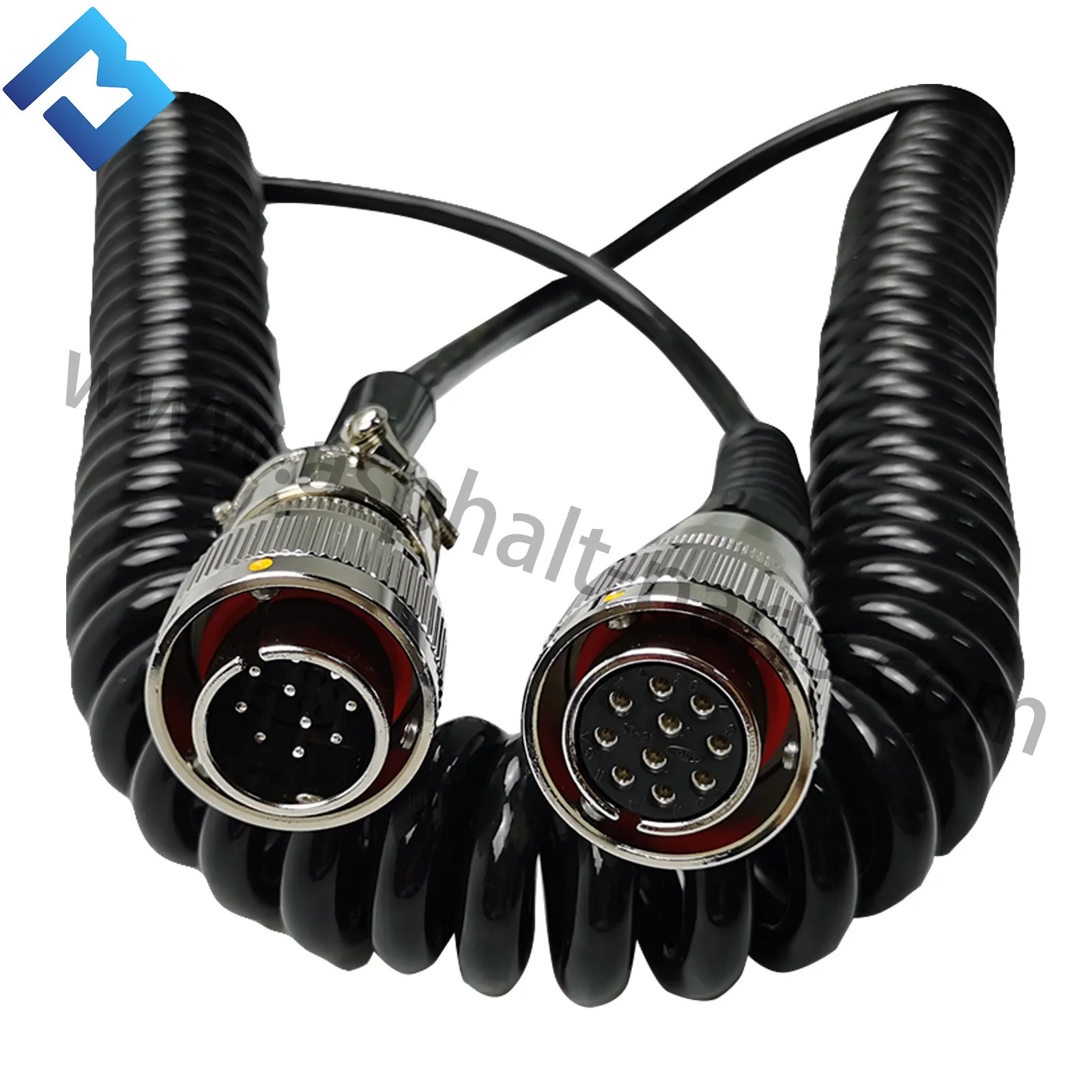 2143056 Power supply Spiral cables 0.5M Spiral wire 10 pin -10 hole W195 W200 Single screen depth controller