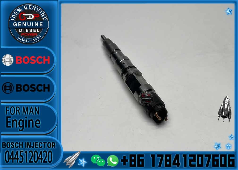 Newpars auto parts fuel injector 0445120420 0445120425 0445120344 for WEICHAI WD615-CRS-EU4 injector