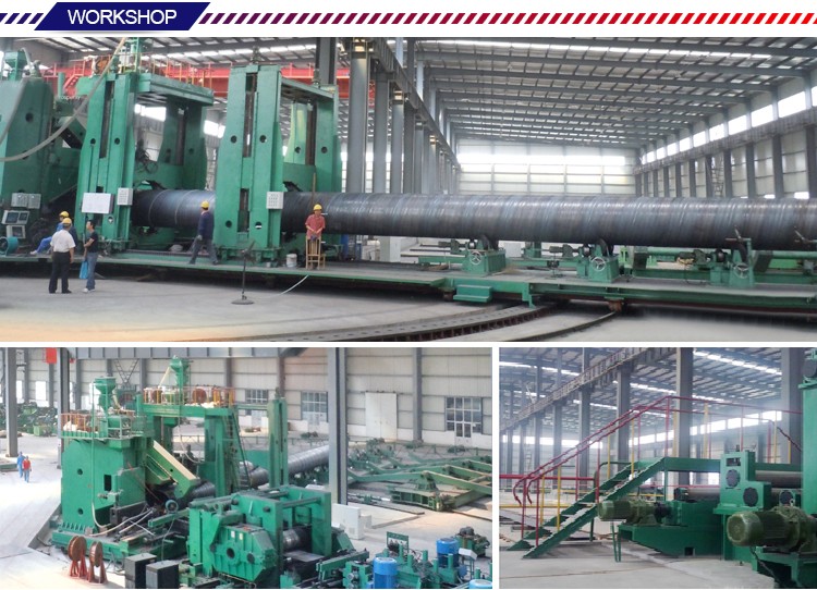 500mm Penstock SSAW Steel Pipe Big Diameter For Nepal Hydropower Project