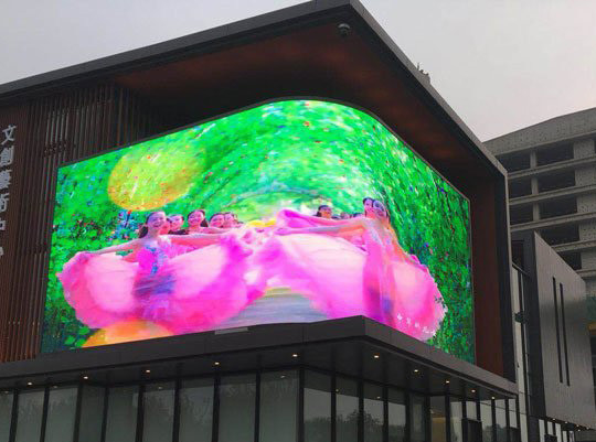 High Brightness P10 Full Color LED Module 1/2S , LED Matrix Display Module