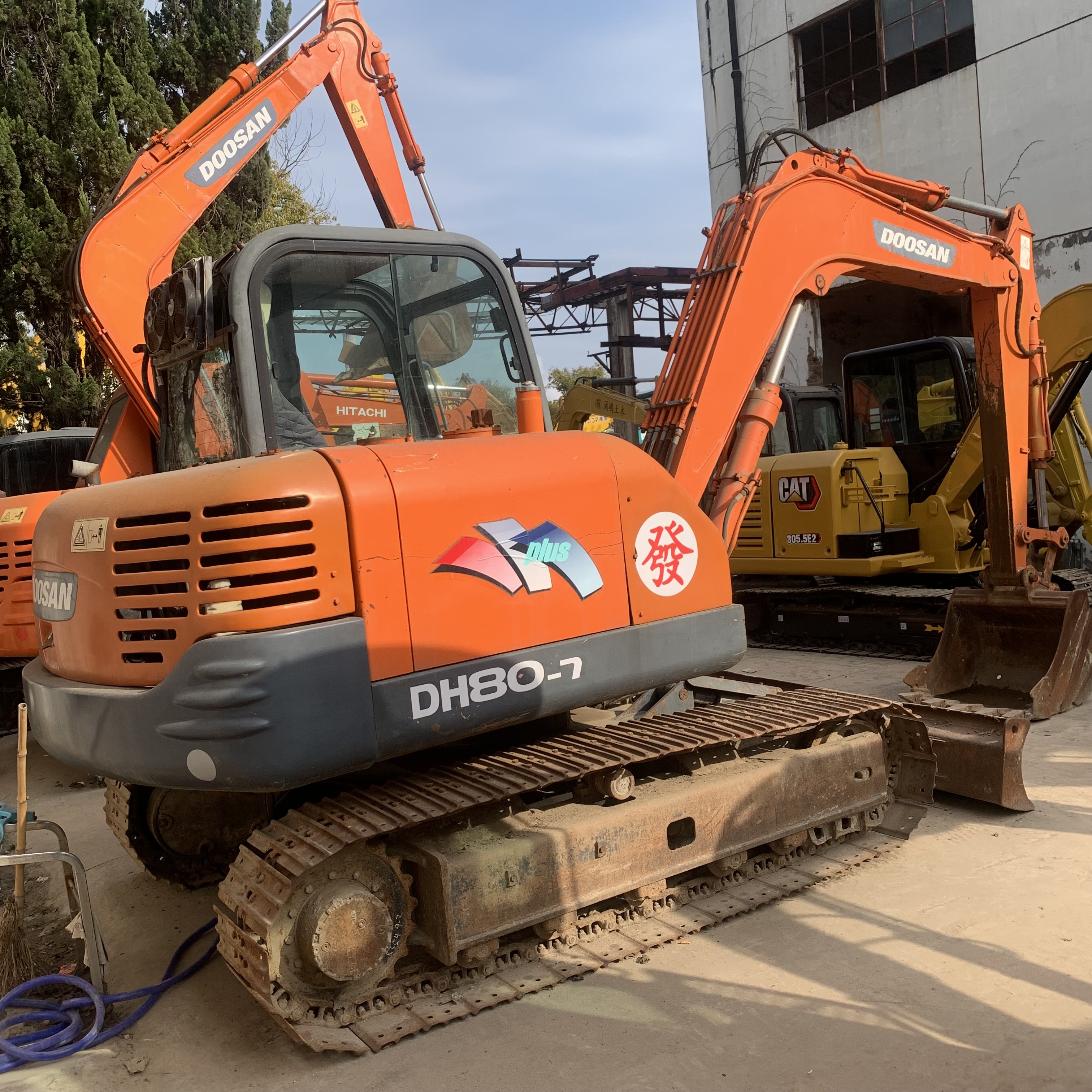 Original Hydraulic Valve Doosan DH80-7 Excavator 8 Ton with 0.28m3 Bucket Capacity