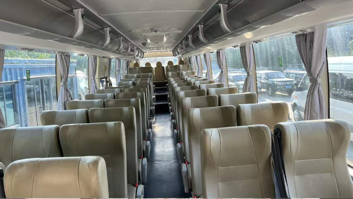 Rhd Lhd Used Yutong Passenger Commuter Bus Euro 3 55 Seats Transportation