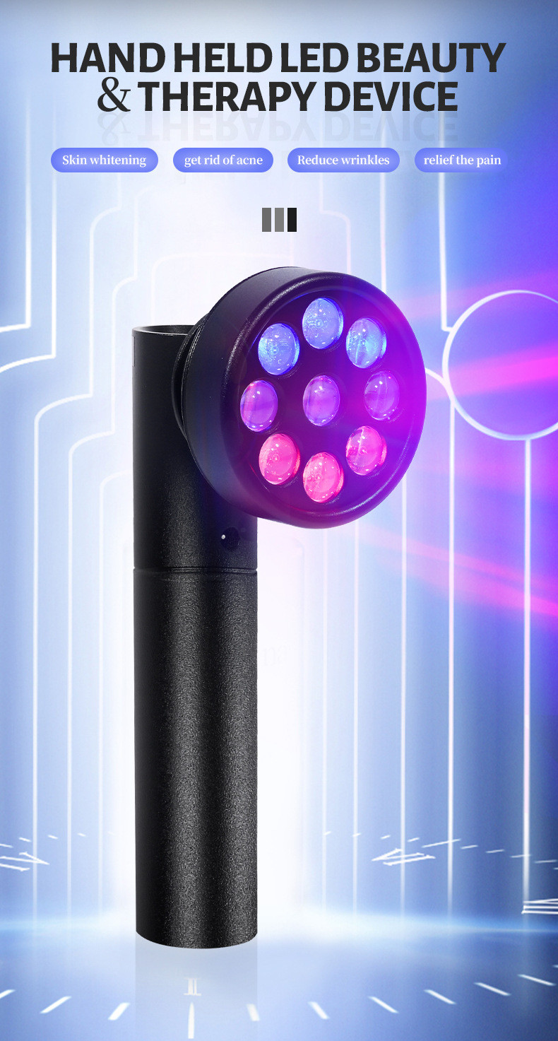 OABES Red Light Therapy 5 in 1 Red Light Infrared Light Blue Light for The Relief of Body Pain, Knees, Ankles, Hands