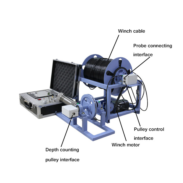 hot sale deep underwater well inspection camera borehole inspecting Camera System