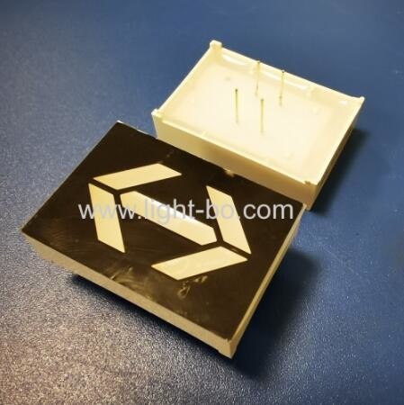 Ultra Bright Red 1inch Dual Arrow LED Display Common Anode For Elevator Direction Indicator