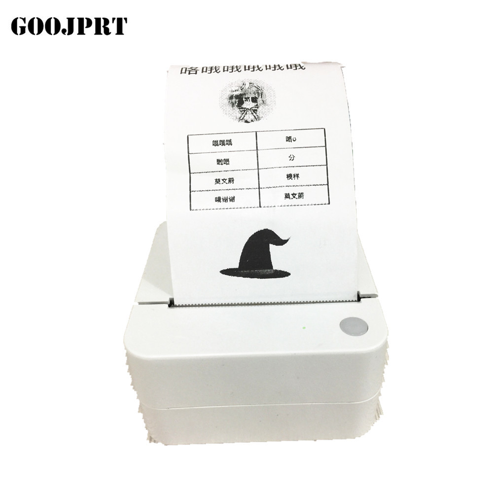 USB Ports 58mm Mini Wireless Bluetooth Thermal Receipt Printer Support ESC/P0S For IOS/Android Mobile Printer