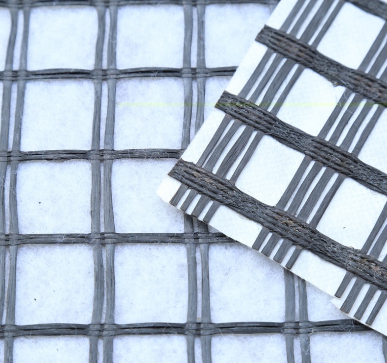 Modified Bitumen Coated Glassfiber Geogrid 110-600gsm