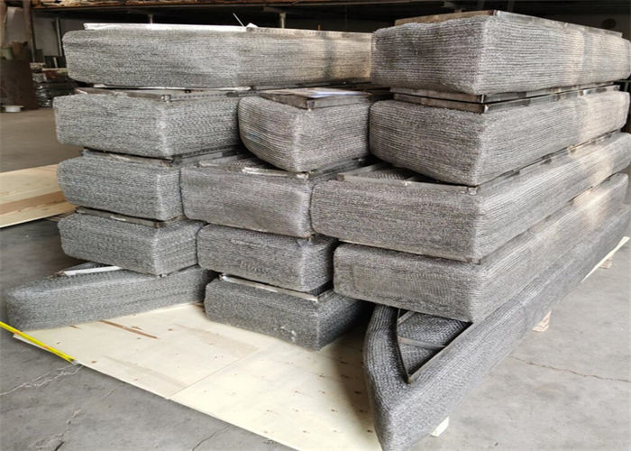 Ss316l 750mm Gas Liquid Separator Mesh Demister Pad For Light Industry