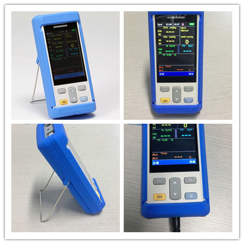 CE ISO 320X480 Veterinary Medical Equipment Veterinary Multiparameter Monitor