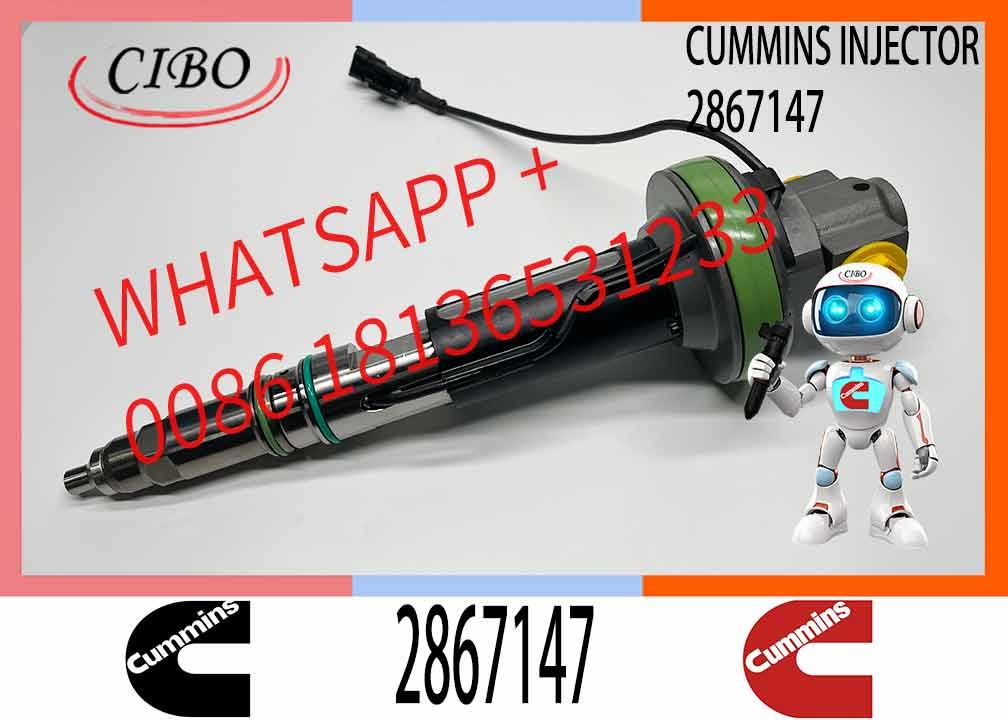 NINE BRAND High Quality Diesel Injector 2867147 Qsk19 Injector Fuel Injector 2867147