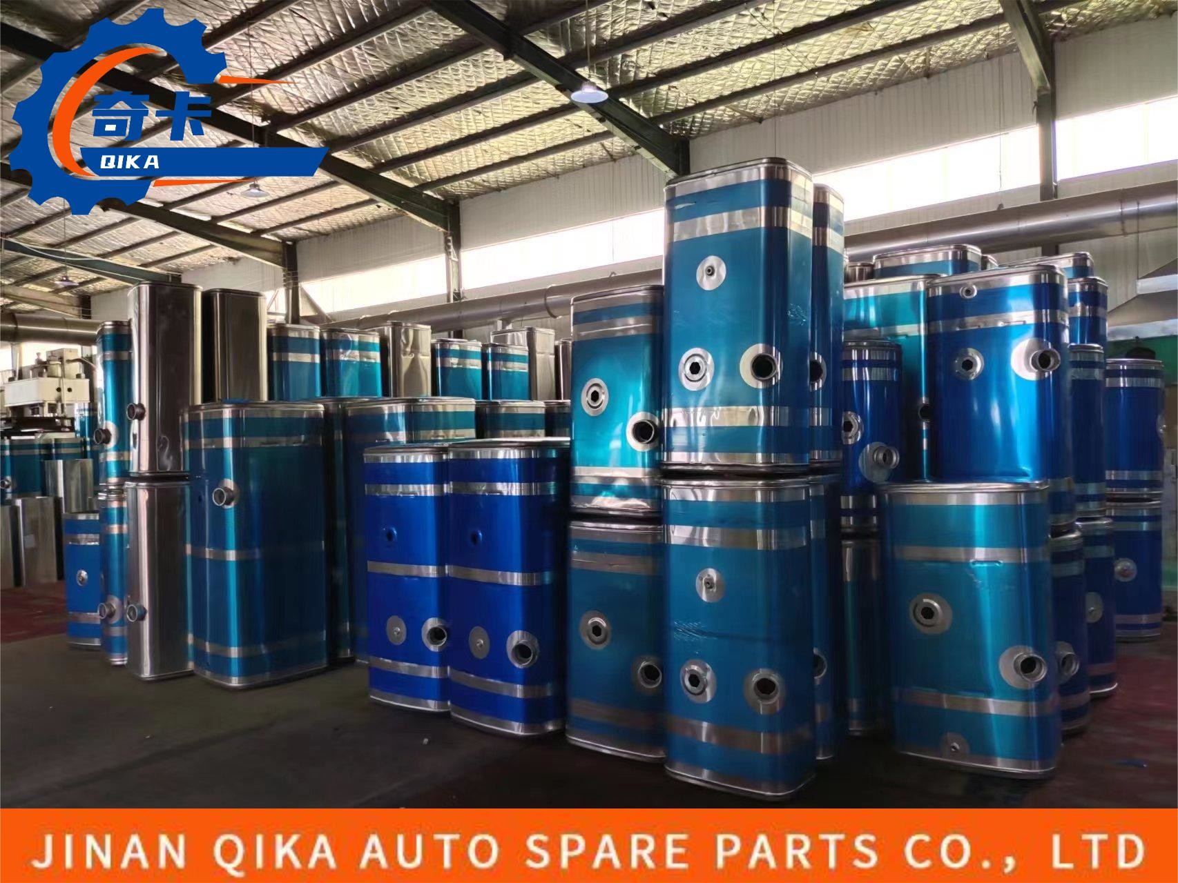 1000*620*540 Truck Exterior Parts Aluminum Fuel Tank Assembly ISO9001