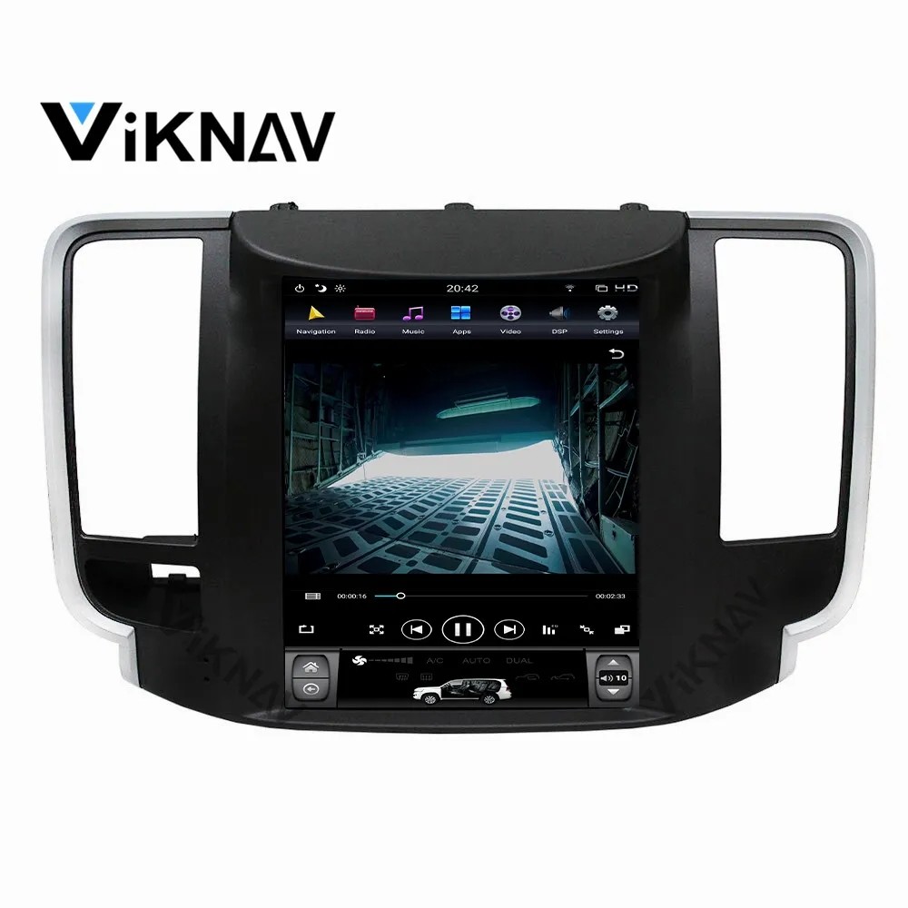 For 2008-2012 Nissan Teana 10.4 Inch Android Auto Navigation Multimedia DVD Player Android Wireless Carplay 4G BT