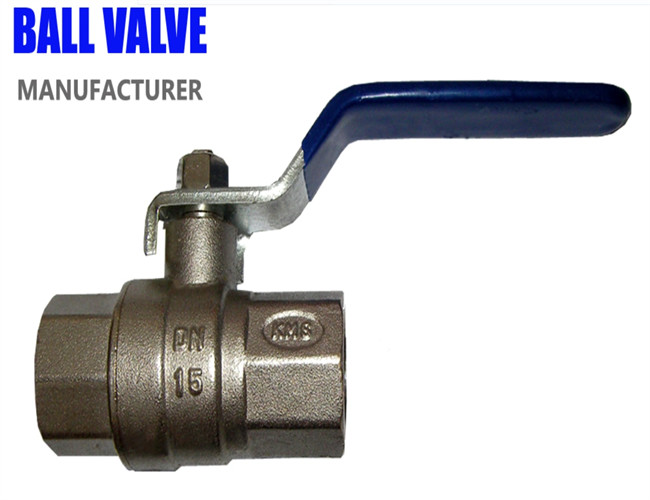 Pressure Reducing JIS 1 Inch Brass Ball Valve Industrial Radiator Water Gas Control