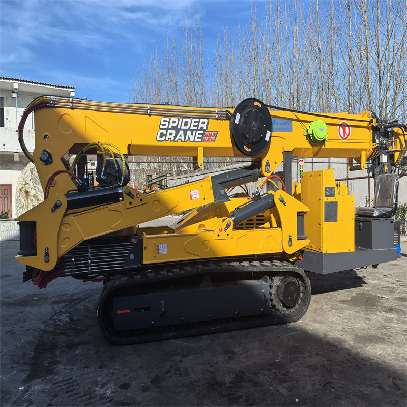 10 Ton Electric and Diesel Power Spider Crane for Versatile Lifting