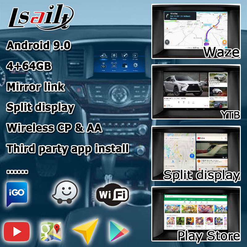 Nissan Pathfinder R52 Android multimedia screen upgrade IT06 06It system carplay