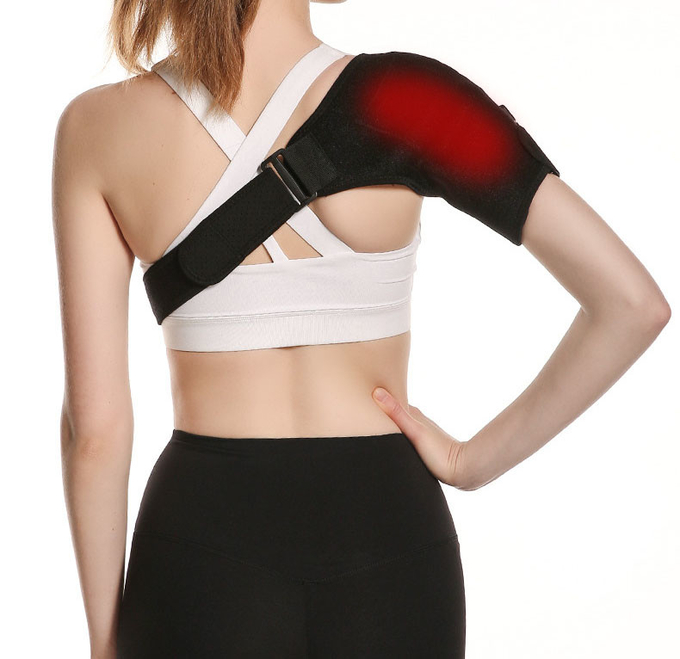 USB Charging Heat Therapy Wrap 65degrees Temperature For Shoulder Sheerfond