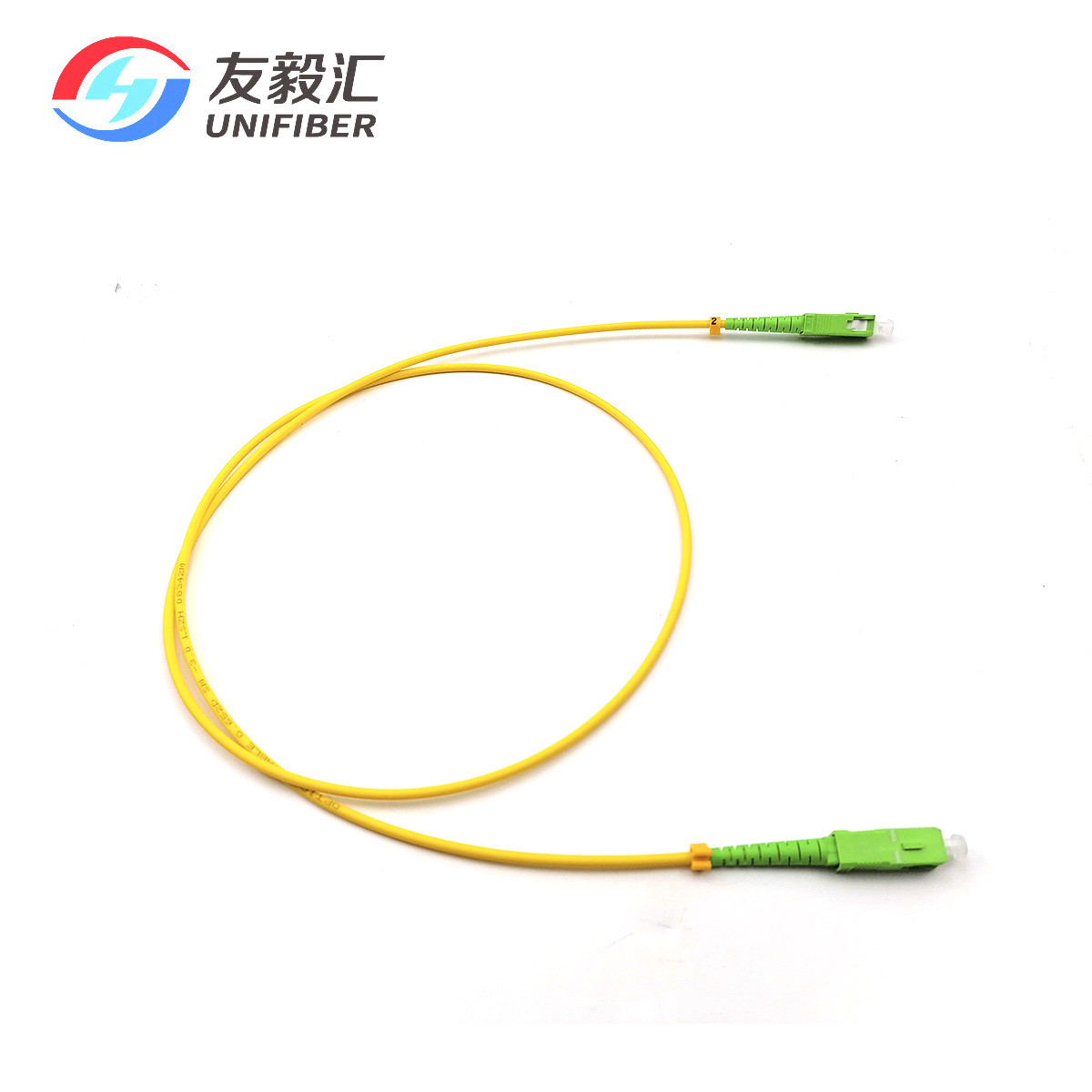 LSZH G657A2 Fiber Optic Patch Cord Simplex 3.0mm Single Mode SC APC