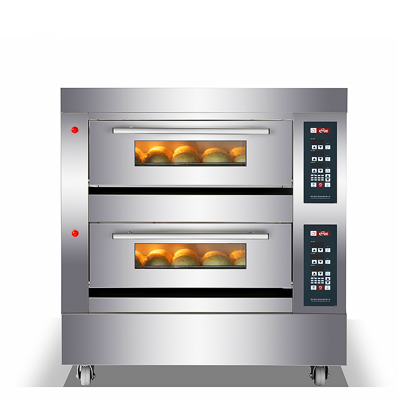 450*66*168 Cm Industrial Gas Oven 380V Gas Bakery Ovens High Productivity