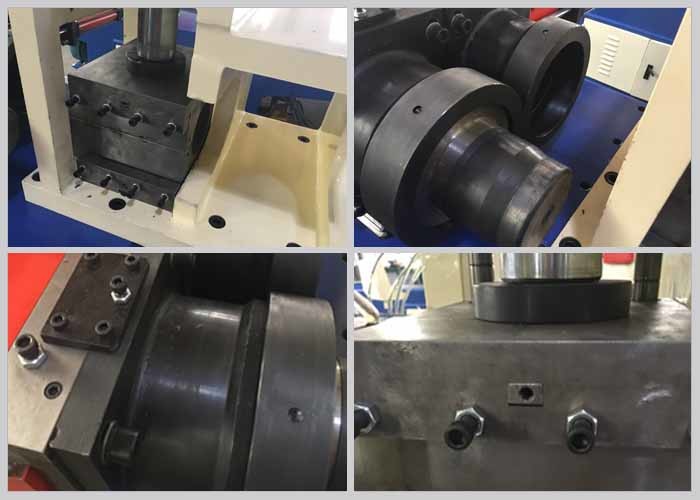 Semi Automatic Pipe End Forming Machine Double Position For Blast Pipe Processing