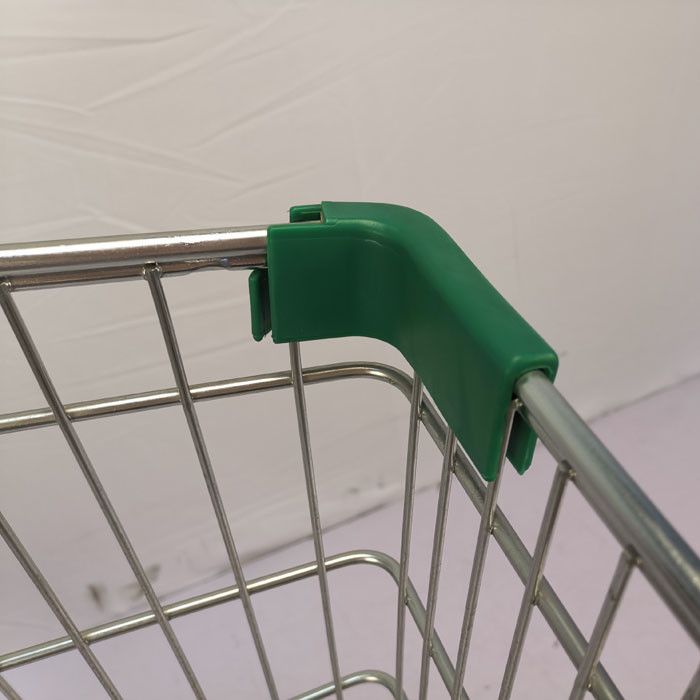 Grocery Market Shopping Trolley 125L American Type Metal Wire Trolley