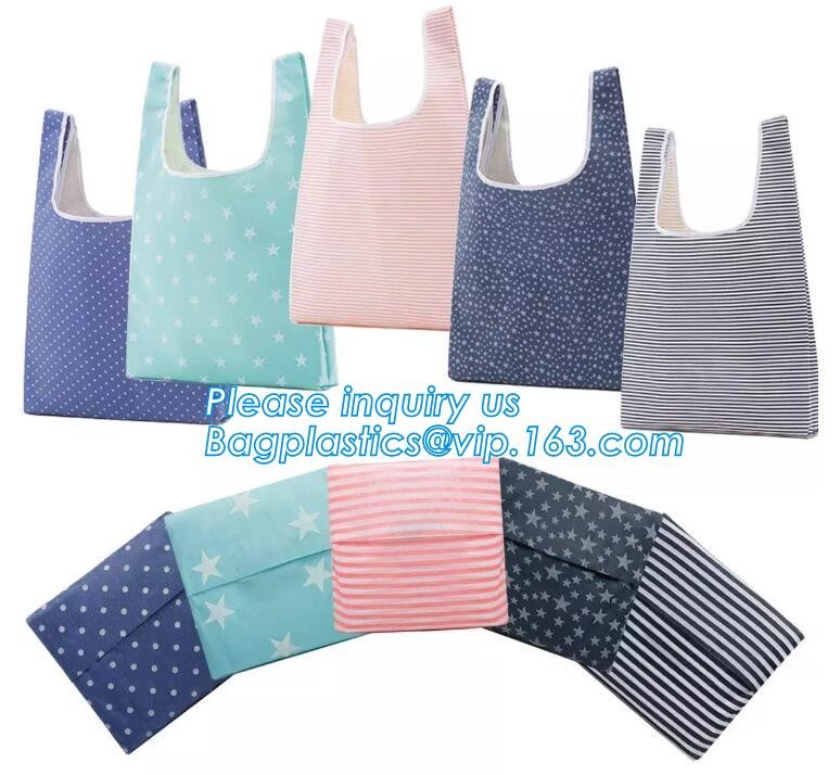 Promotion Custom Eco Friendly Sublimation Polyester Folding Shopping Bag,Promotional Sports Gym Sack Polyester Drawstrin