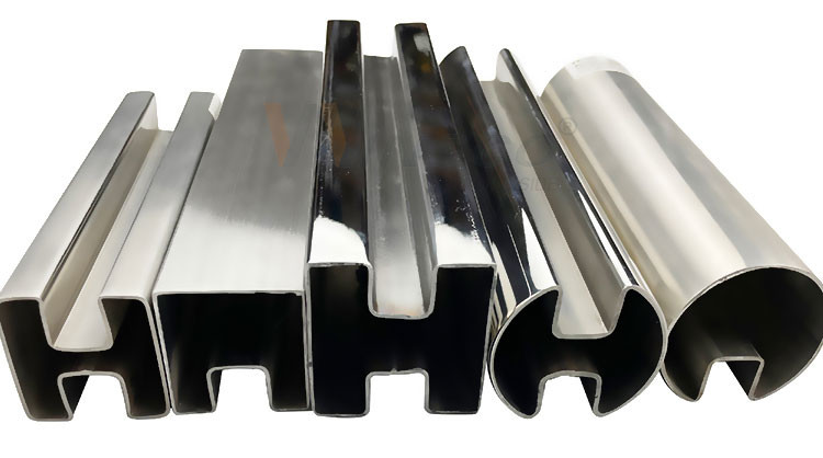 Single Slot 201 304 316 Stainless Steel Welded Tube Double Groove Round Square Rectangular Oval Inox Special Shaped