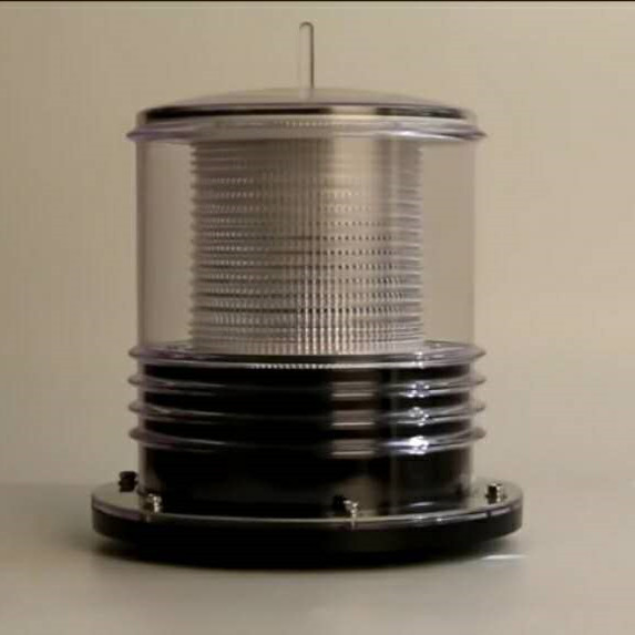 8W 225deg Led Anchor Lights For Boats / Solar Powered Boat Navigation Lights