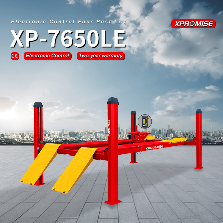 CE Approved Four Post Hydraulic Mechanical