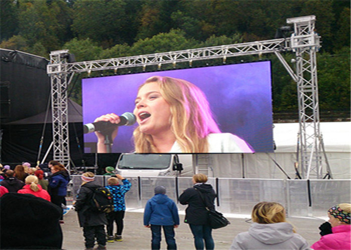 P3.91 3840Hz Outdoor Rental LED Display Full Color Screen Curve Cabinet 500x500mm