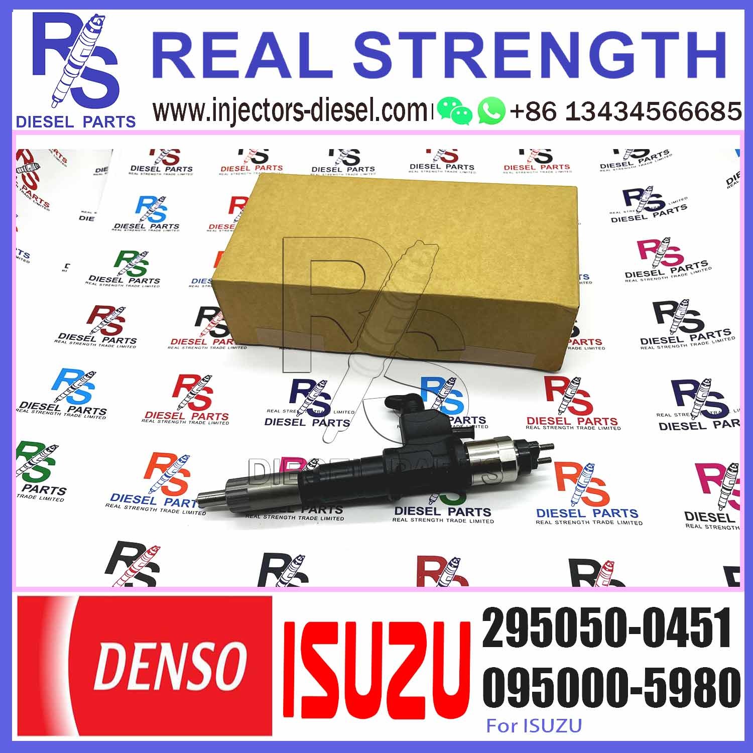 Injector Engine 8-97622035-0 Common Rail Injector 6wg1 6wf1 Diesel Fuel Injection 295050-0451