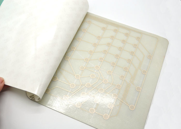 Flat Membrane Keyboard Switch For Machanical Controller With Connector