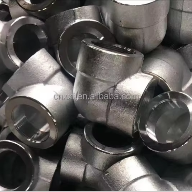 ASTM A564/A564M AMS 5629 Standard 13-8Mo 1.4534 S13800 DN6-1200 Pipe Fitting 2000-6000lb Pressure 90 Degree Thread Elbow