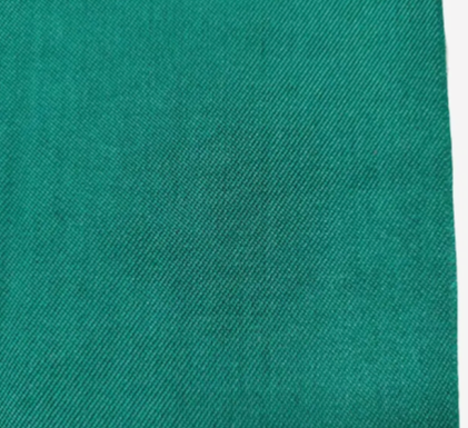 Green Blended Dupont Nomex Fabric 1000D Heat Insulation Cut Resistant Cloth