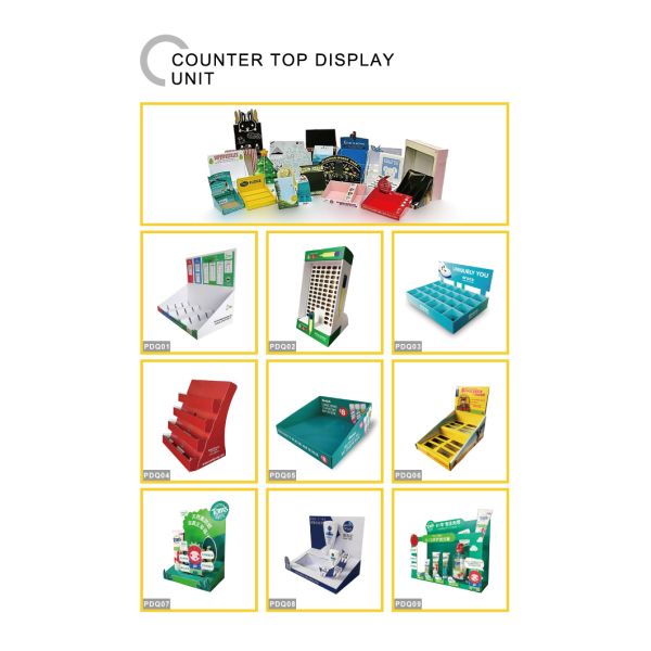 Paperboard POS Pegboard Display Stand Digital Printed For Theater