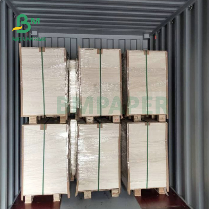 42Inch 350GSM 400GSM 450GSM Duplex Board Grey Back For Packaging Boxes