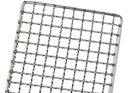 Food Grade 304 Stainless Steel Grill Mesh High Temerature Resistance