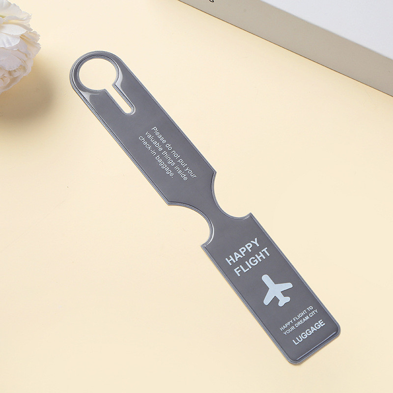 Office/School/Personal Cartoon Silicone Luggage ID Tag for Bag Suitcase Plane Cruise Ships