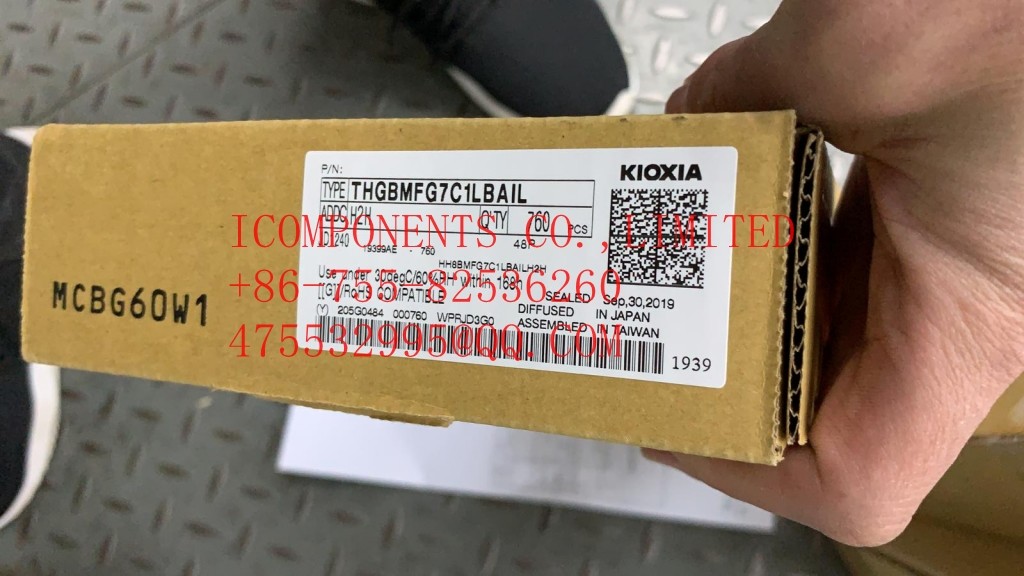 THGBMJG6C1LBAIL KIOXIA IC FLASH 64G MMC 52MHZ 153WFBGA NAND FLASH THGBMJG6C1LBAU7 THGBMHG6C1LBAIL