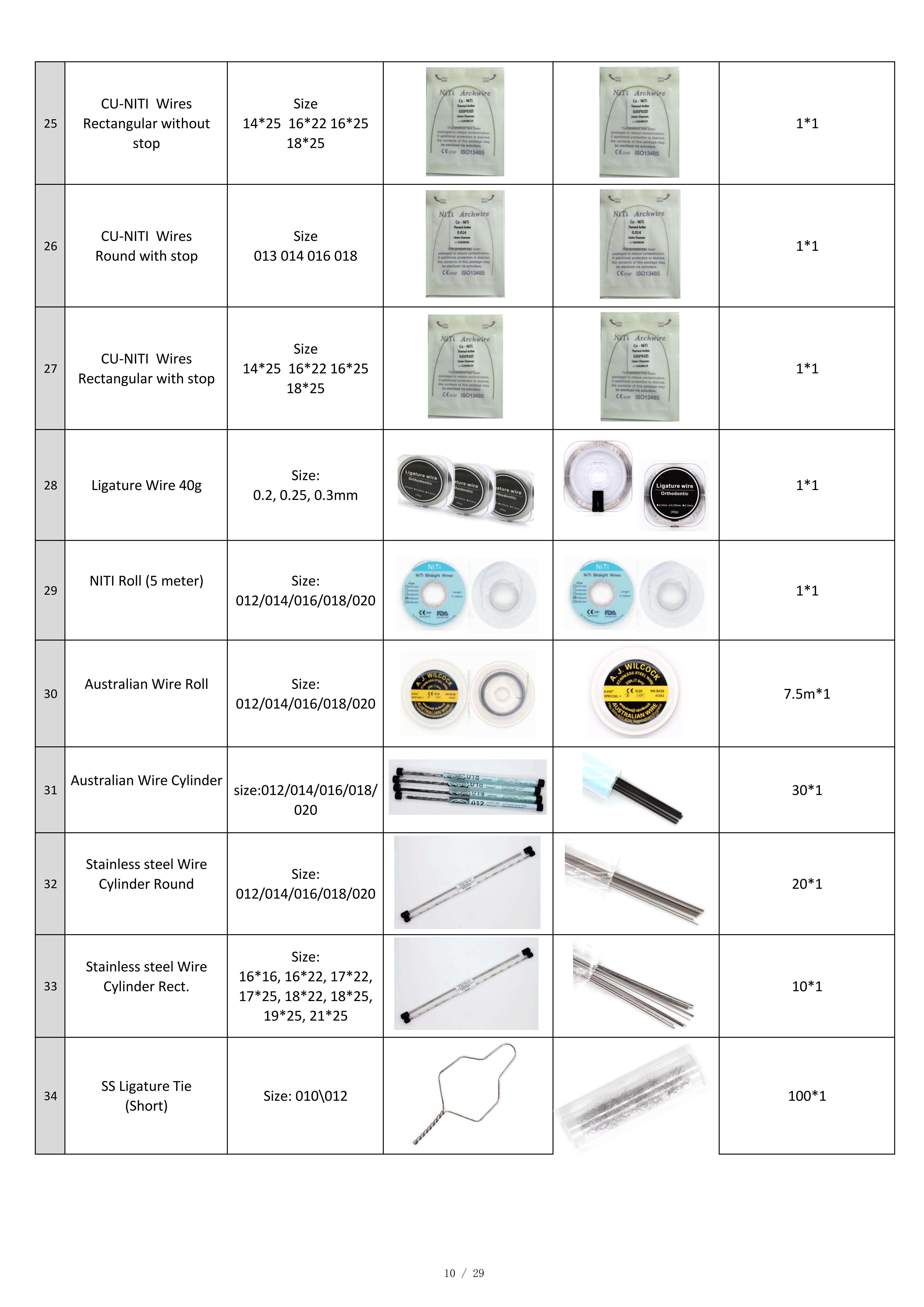 Manual Dental T Keyhole Loop In Orthodontics SS Ortho Archwire CE ISO Certified