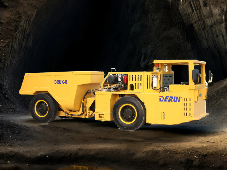 Dump Truck Bucket Volume 6 Cube Compact Mining Equipment DERUI-6