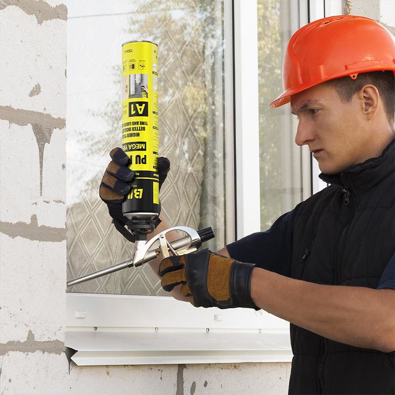 Eco Friendly High Yield Expanding Foam Quick Curing For Joints Sealing And Filling
