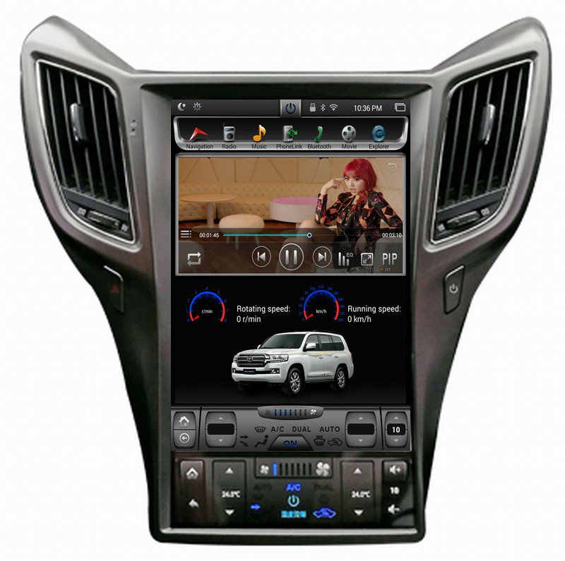Ouchuangbo 10.4 inch android 6.0 system for ChangAn CS75 with AUX 3g wifi BT steering wheel control