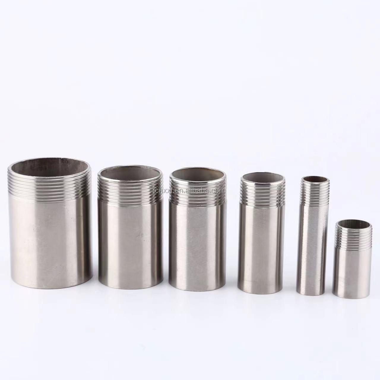 Pipe Lines Connect NXF UNS SS44600/X10CRALSI25/H24JS/446/Z12CAS25/1.4762 STAINLESS STEEL ROUND HEAD BUSHING 1/8-4 INCH CUSTOMIZABLE HEAD PLUG
