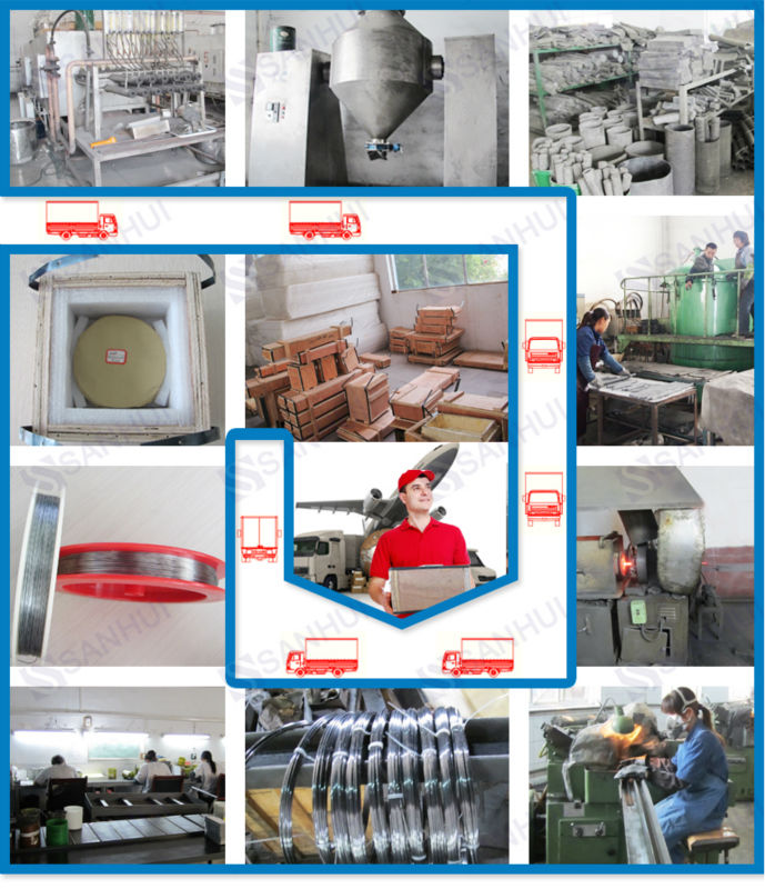 Industrial Temperature Measurement Wire Shape Tungsten Rhenium Alloy
