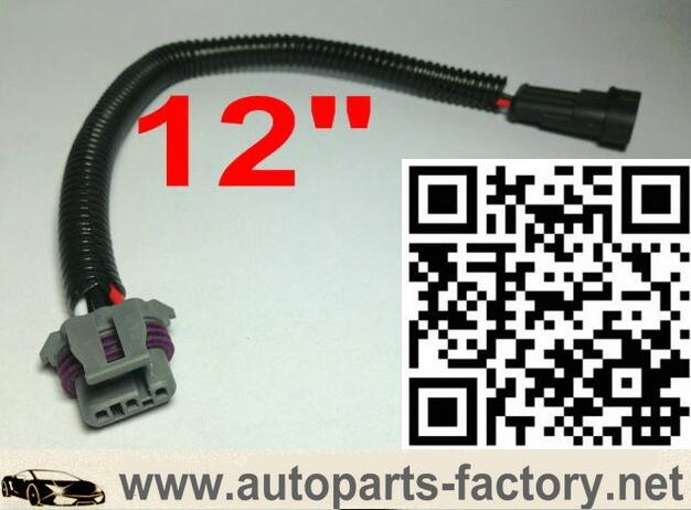 longyue 10pcs/unit LS1/LS6 to LS2/L76 MAP Sensor Extension Adapter Wiring Harness 12"
