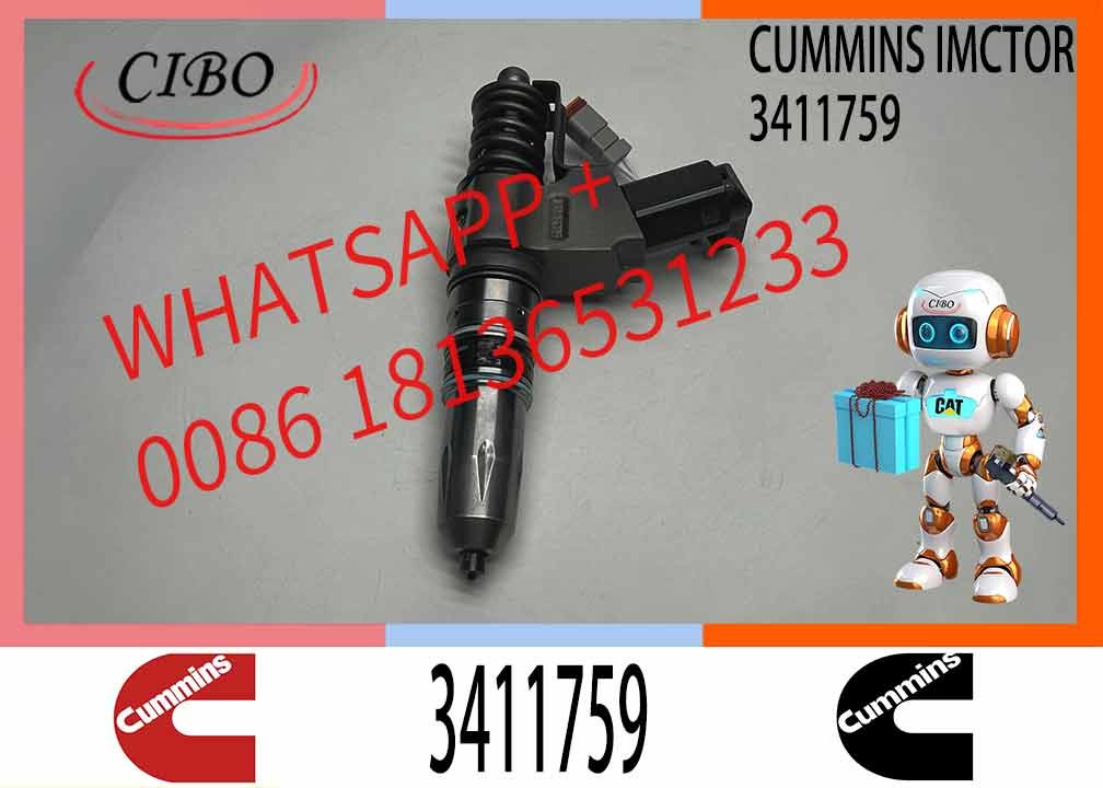 Common Rail Fuel Injector 4307795 3411767 3411759 3411381 For Cummins QSN14 N14 Engine